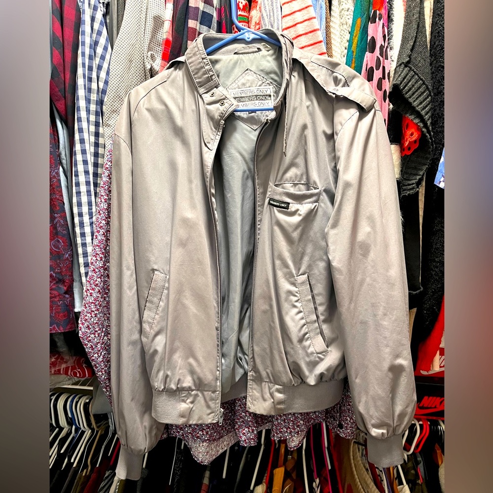 Members Only Racing Jacket / Size 40